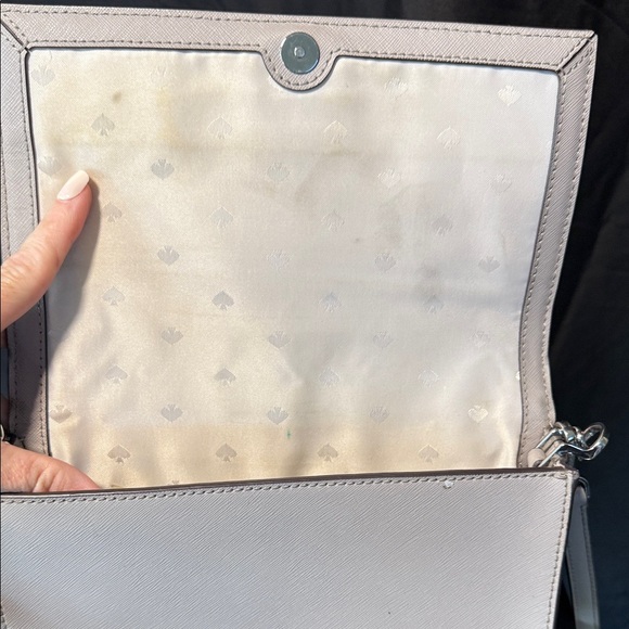 Kate Spade Crossbody Bag with Silver Chain - Picture 5 of 9